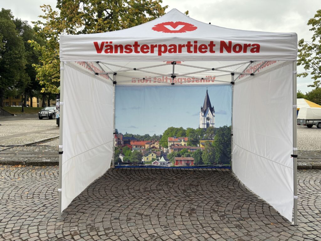 Dekor av eventttält