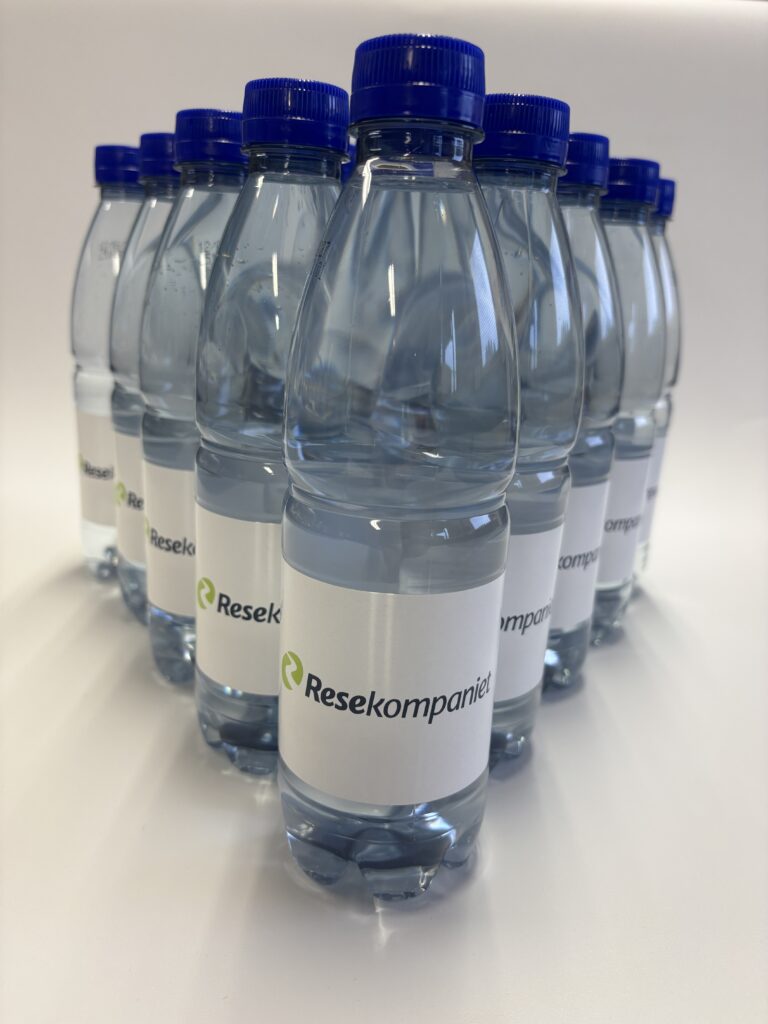 Vattenflaskor med företagslogo