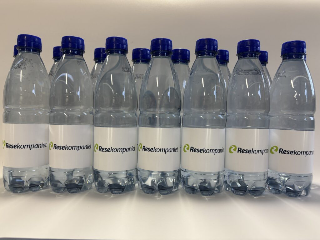 Vattenflaskor med företagslogo